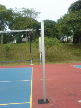 Volleyball Post In Ground Socket for Training and School Sport